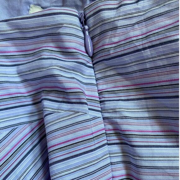 LOFT Multicolor Striped Halter Mini Dress w/ Pockets! NWT -‎ 6 - Picture 6 of 10